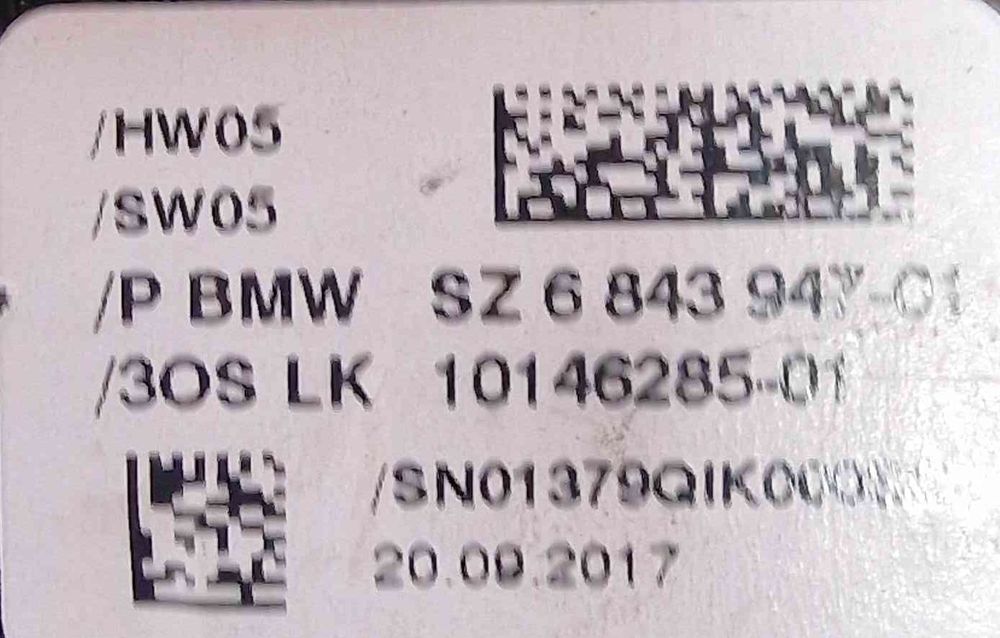 Conjunto de Botões 684394701 - BMW X3
