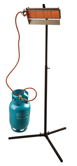 Promiennik gazowy, nagrzewnica, grzejnik stojący 6Kw SB4-STOJAK