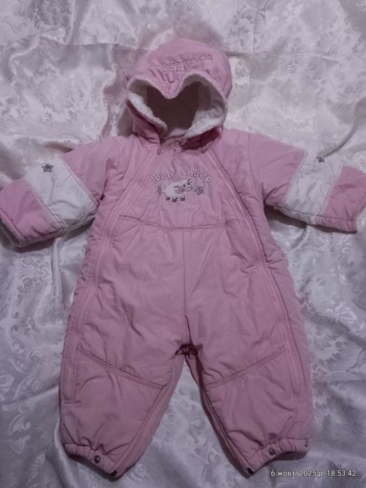 Комбінезон, шуба, напівкомбінезон для дівчинки