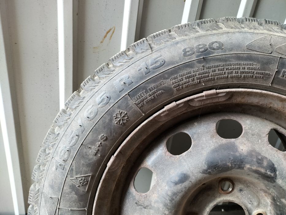 Opony z felgami 15 zimowe