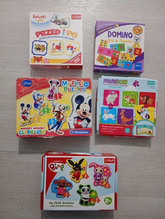 Puzzle dla 2 latka