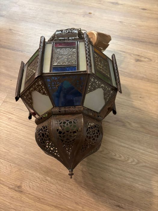 Candeeiro estilo árabe