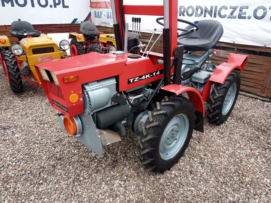 Traktorek tz4k14 miniładowarka 4x4 schaffer weidemann ładowarka tv521
