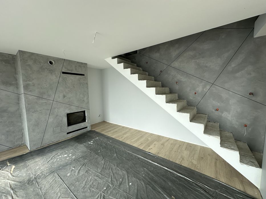 Beton architektoniczny tynki dekoracyjne elewacja płyty mikrocement