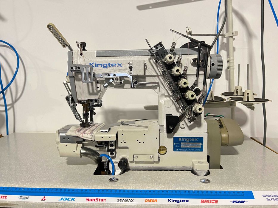 Máquina de Recobrimento e Bainhas – Kingtex