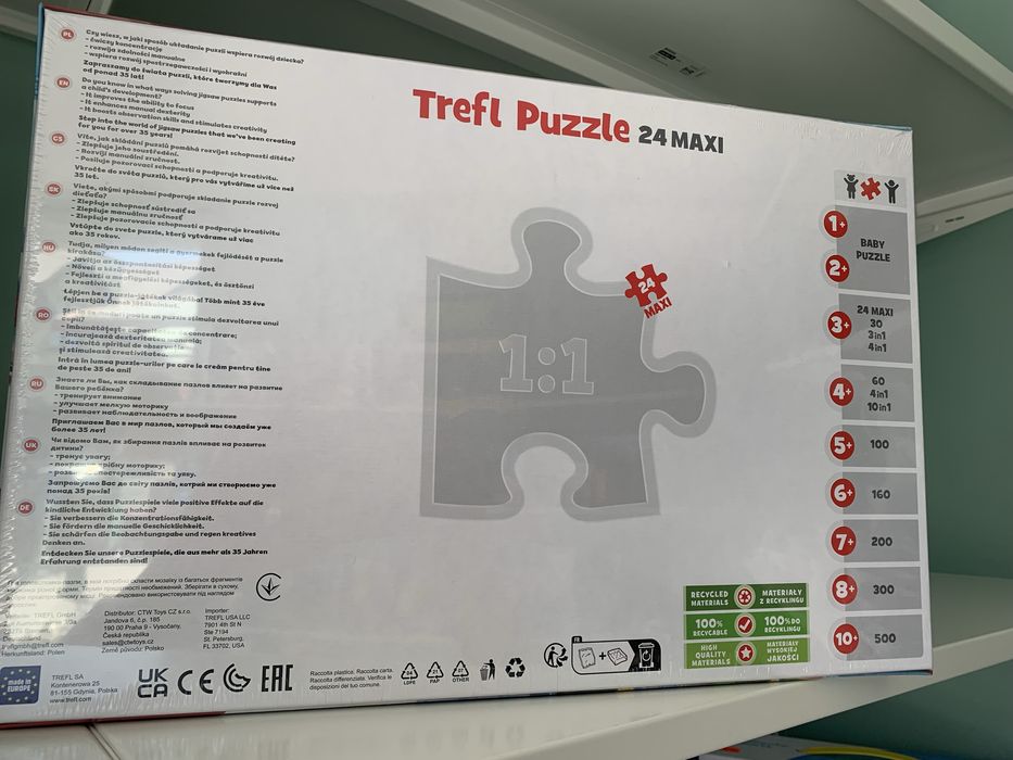 Puzzle Tomek i przyjaciele duży format 24 elem. MAXI