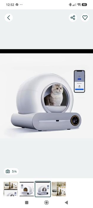 WC automóvel para gato