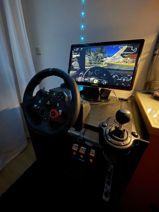 Volante Logitech G29 + Shiftter (Mudanças)