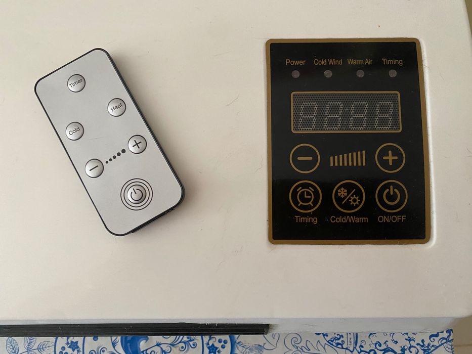 Ventilador frio e quente