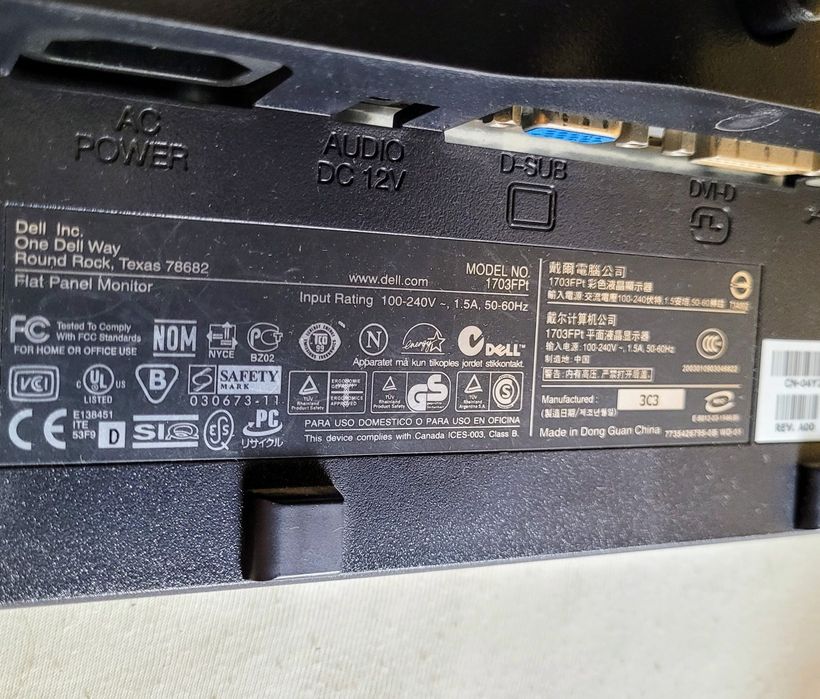 Monitor komputerowy Dell