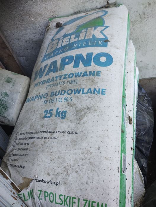 Wapno budowlane. Pilne