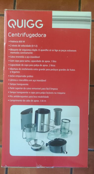 Centrifugadora da Quigg para Fruta e Legumes