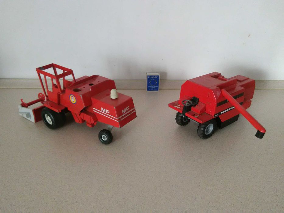 stara zabawka PRL GAMA SIKU maszyna rolnicza kombajn W.Germany 1:32