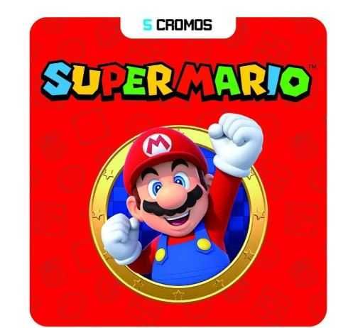 Cromos de caderneta Super Mário
