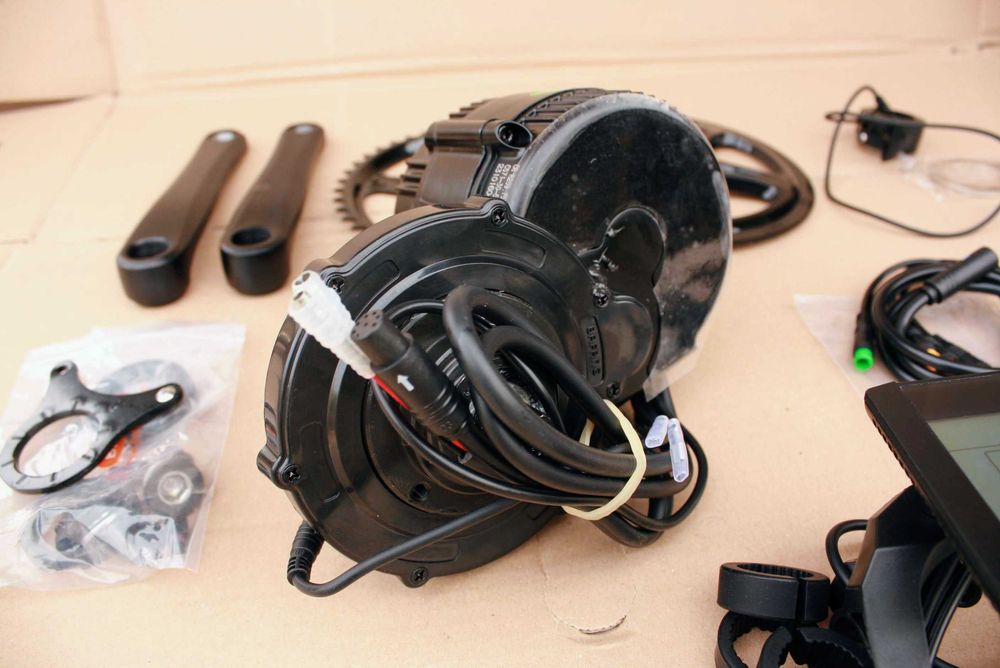 NOWY BAFANG 750W UART zestaw do konwersji BBS02b 1200W mid centralny