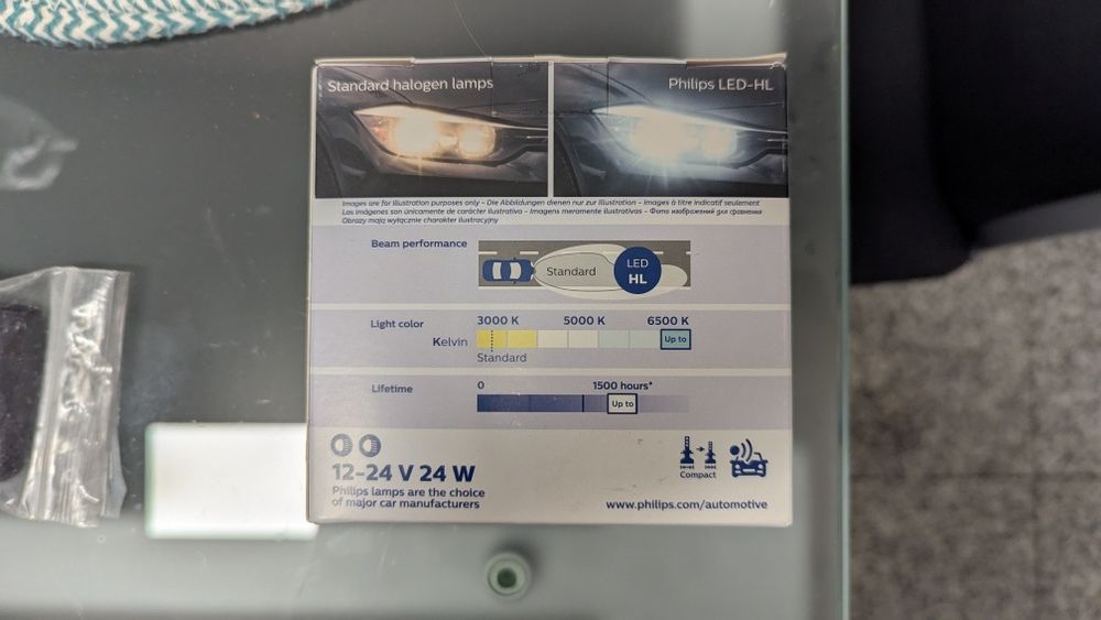Luzes PHILLIPS Ultinon Essential LED HIR2