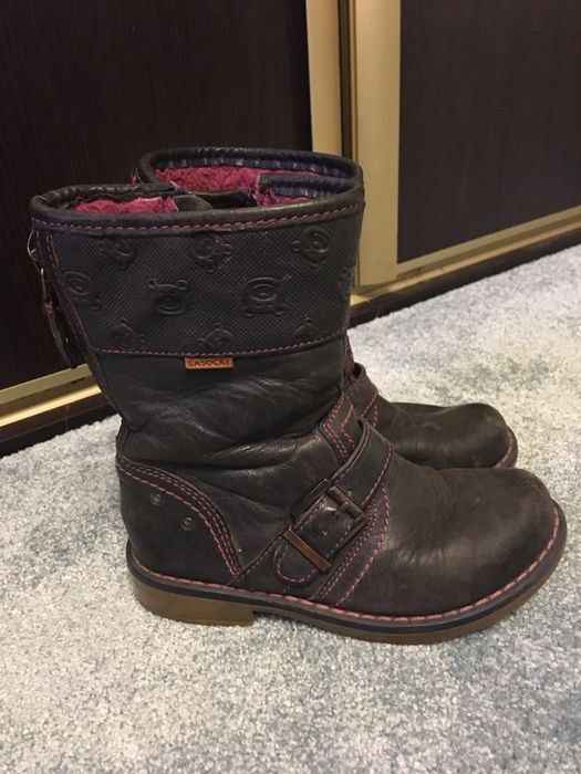 Buciki zimowe Lasocki dziewczece