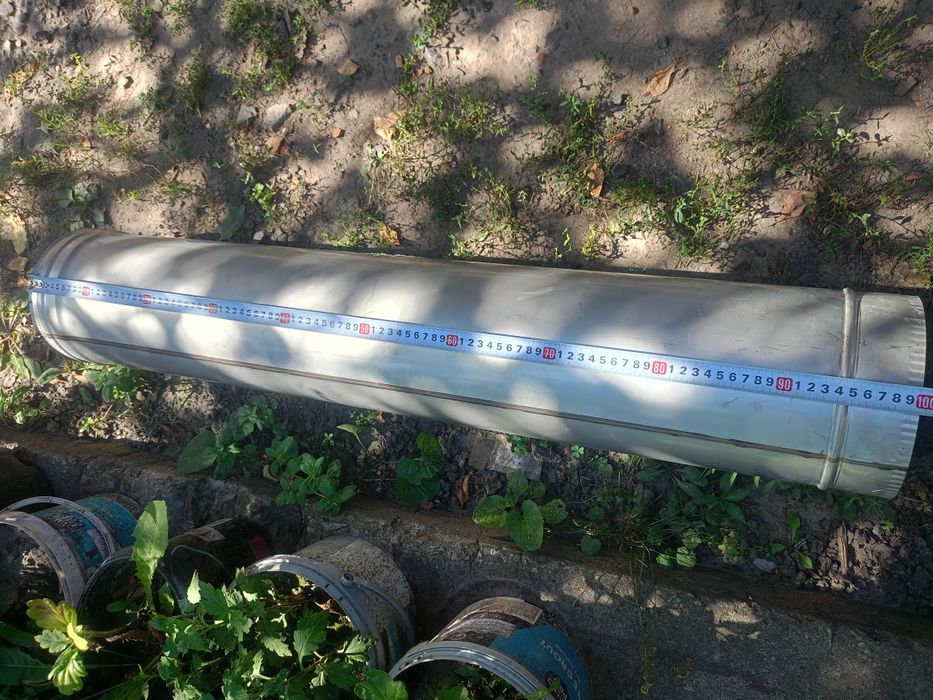 Труба для вентиляції/димоходу нержавійка