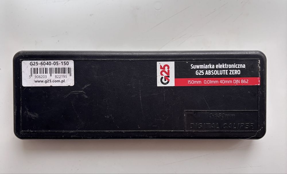 Suwmiarka elektroniczna cyfrowa ze stali nierdzewnej