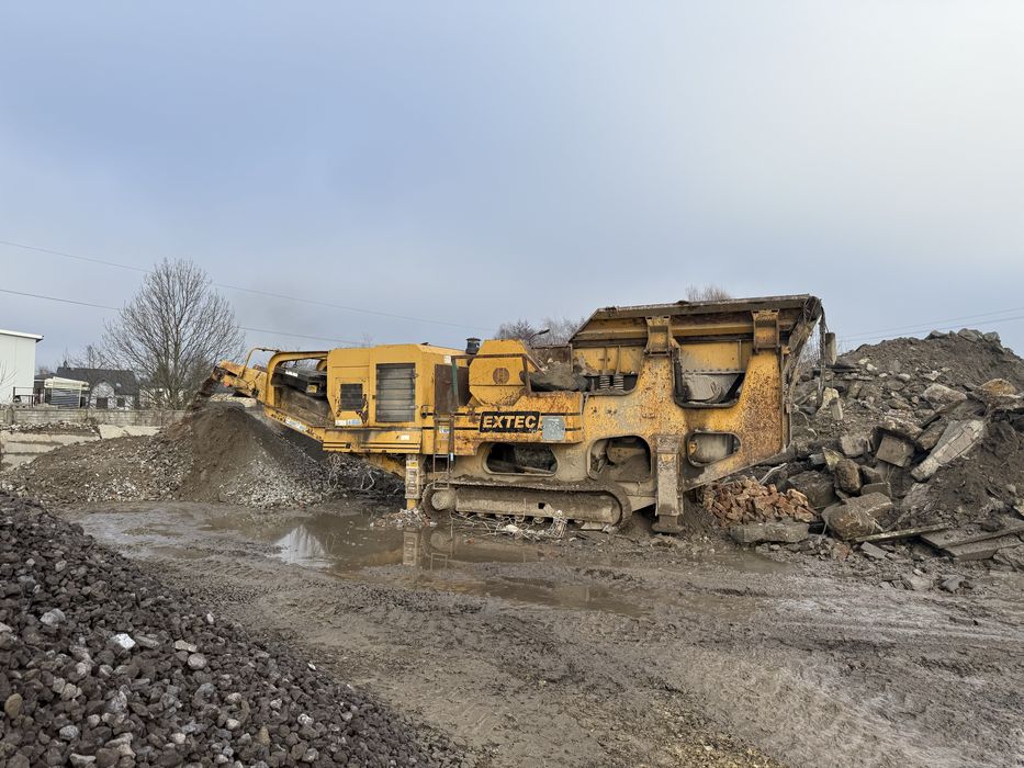Kruszarka szczekowa extec C10+ sandvik nowe pompy taśma  3500mth