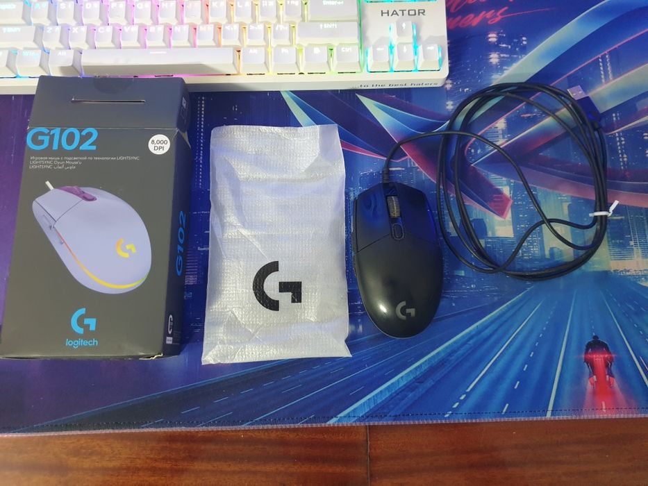Миша Logitech G102 Lightsync USB