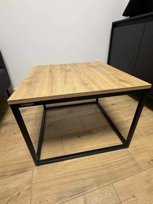 Stolik industrialny kawowy 60x60 (Dąb Odwieczny) marki industrialove