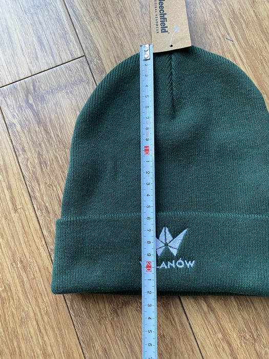 Beechfield czapka zielona bawełniana