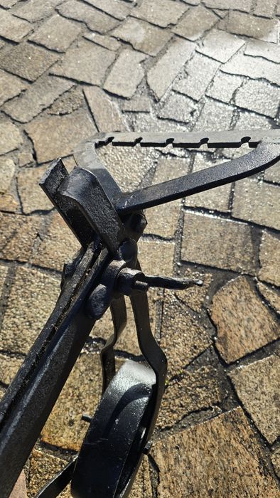 Charrua Antiga de Ferro – Restaurada, Decoração ou Coleção