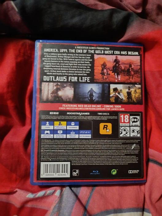 Продам гру на плейстейшн 4 RDR2