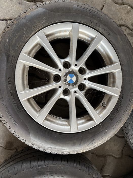 4 Jantes 16” BMW Styling 390 com pneus Pirelli 205/60R16  5x120 6796236