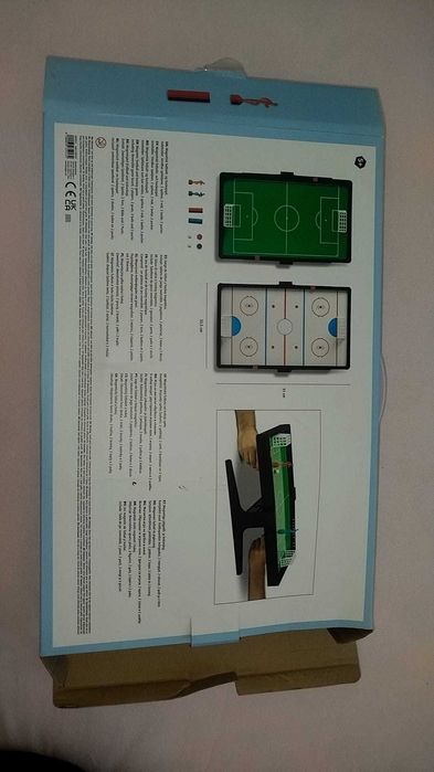 Jogo mesa de futebol e hoquei magnética