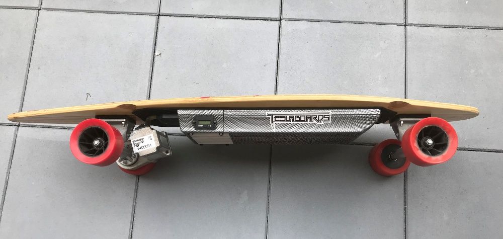 DESKA BAMBOO EDITION Teslaboard Elektryczna deskorolka