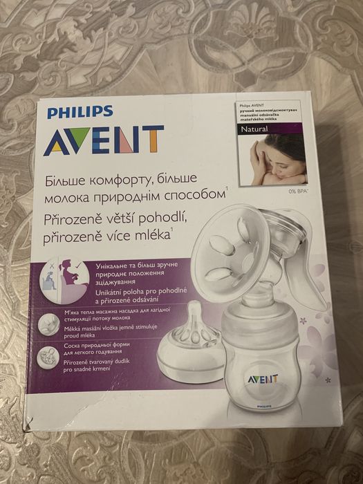 Philips Avent Ручний молоковідсмоктувач із пляшечкою SCF330/20