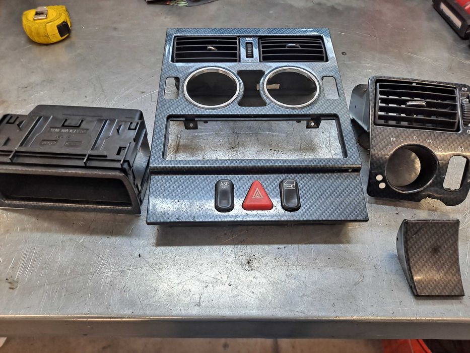 Mercedes slk 200 r170 cabrio Dekory kratka nawiewu ramka komplet