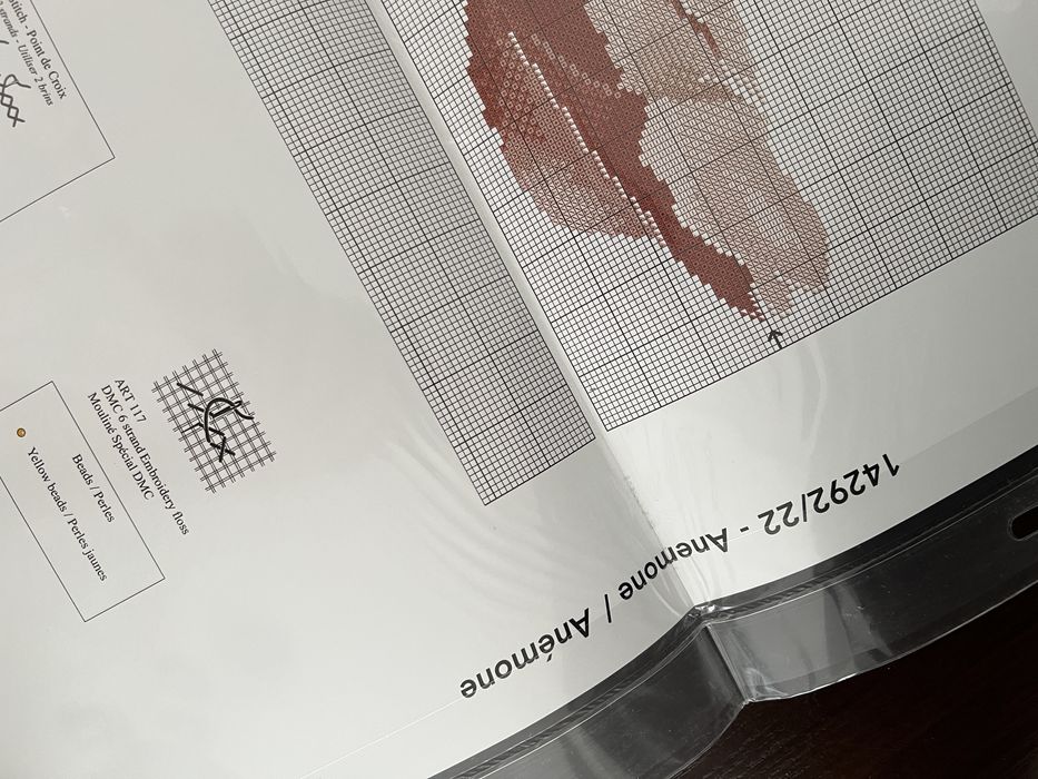 Schemat do haftu krzyżykowego firmy DMC