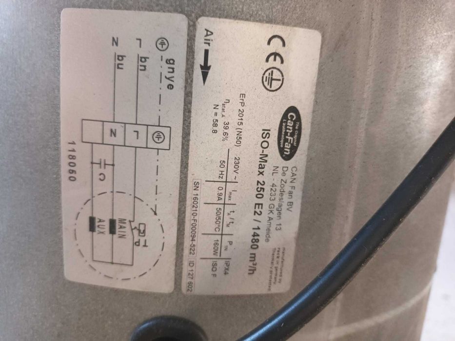 Extrator de ar Iso-Max