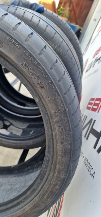 Літо 225/40/R18 4шт 7мм Michelin Pilot Sport Колеса Резина Шини Склад