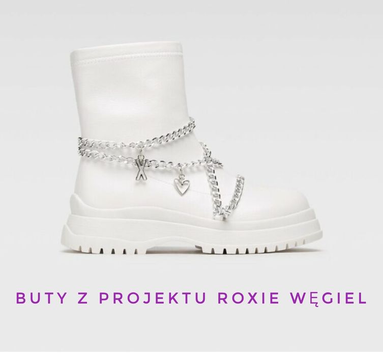 Wiosenne botki Dee Zee RoXie białe r.35   Ż.P.P.