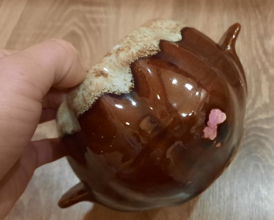 Горшочек керамический для запекания + подарок