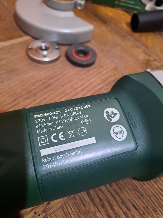 Стан нової,оригінал!!Болгарка Bosch PWS 680-125,680вт,круг 125мм