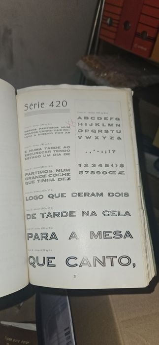 Livro de tipos original