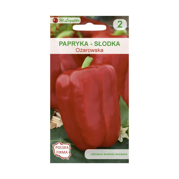 Papryka słodka Ożarowska nasiona tradycyjne 0.3 g W. LEGUTKO