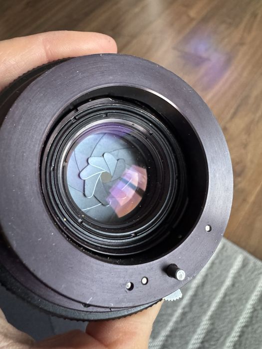 Pentacon Six TL + Biometar 80 | modyfikacja transportu filmu