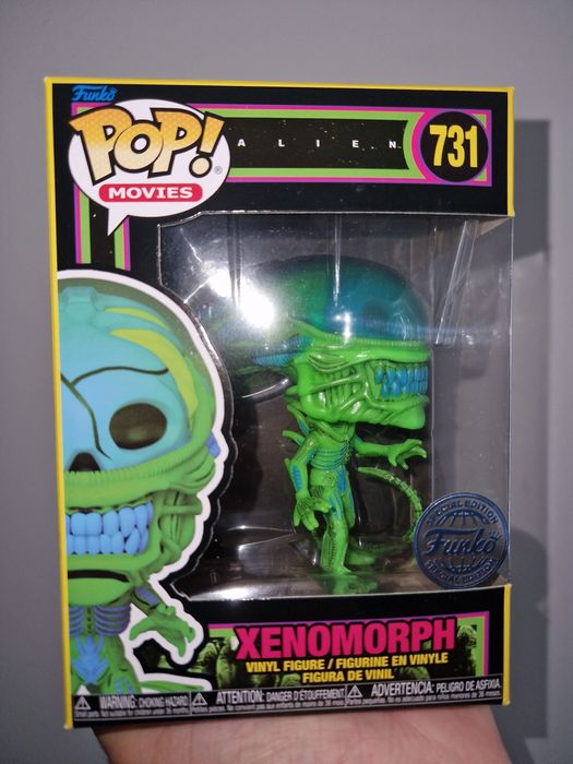 Alien Xenomorph Black Light Funko