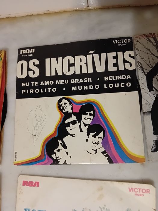 Conjunto de 6 Discos Vinil RPM