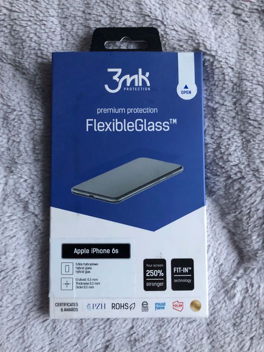 Flexible glass (szkło hartowane) 3mk do iPhone 6s