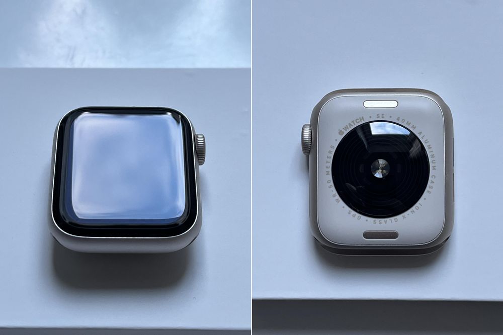 OUTLET Apple Watch SE 2gen Księżycowa S/M FV23 Bat 100%
