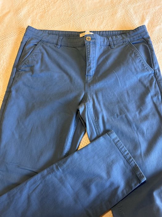 Calças azuis da Springfield