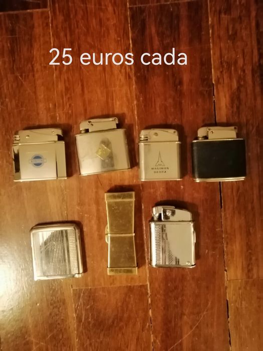 Isqueiros a gasolina vintage