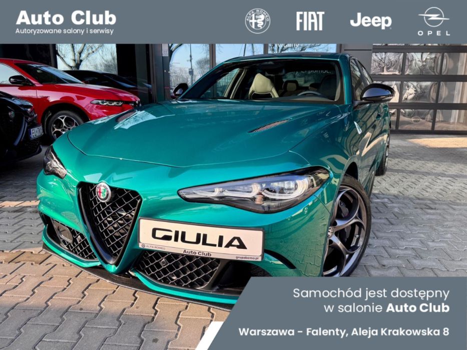 Alfa Romeo Giulia Alfa Romeo Giulia Quadrifoglio  2.9 V6 520KM